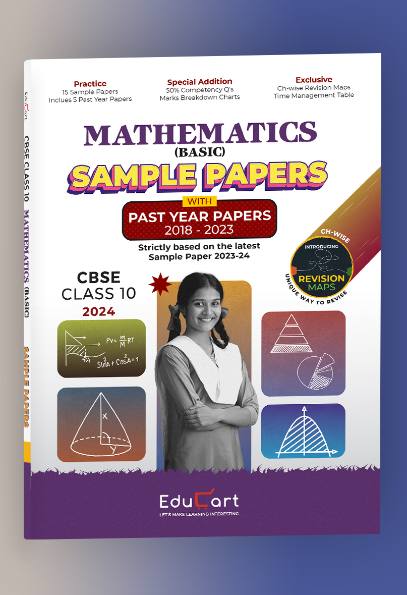 Educart CBSE Sample Paper Class 10 Mathematics Basic for 202324 Exams